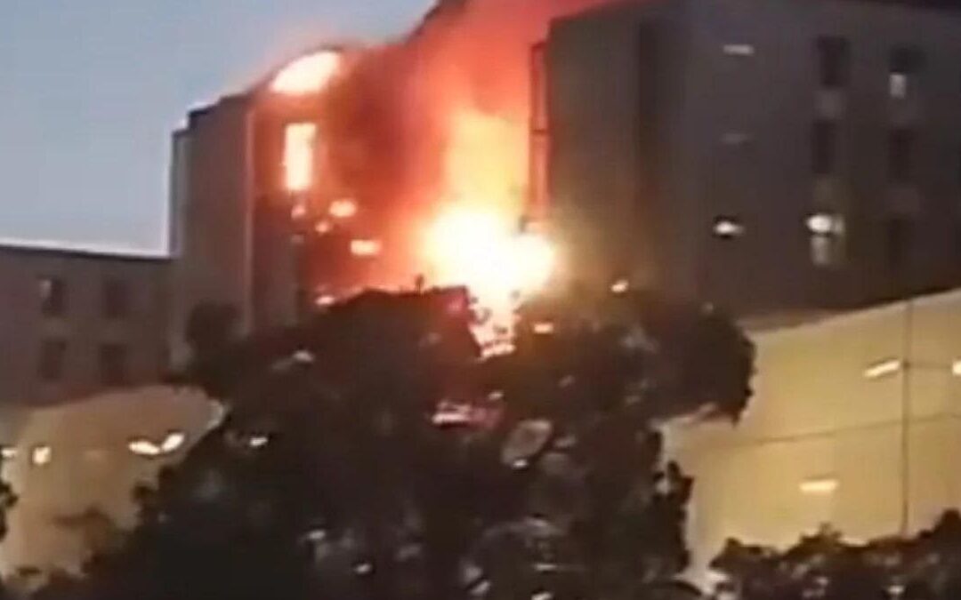 Incendio en el hospital Santa Lucía de Cartagena obliga a evacuar