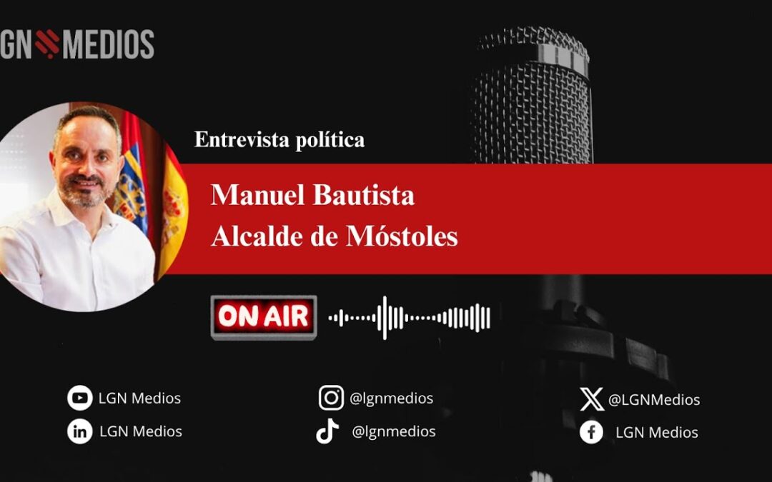 30/10/2025 ENTREVISTA A MANUEL BAUTISTA, ALCALDE DE MÓSTOLES