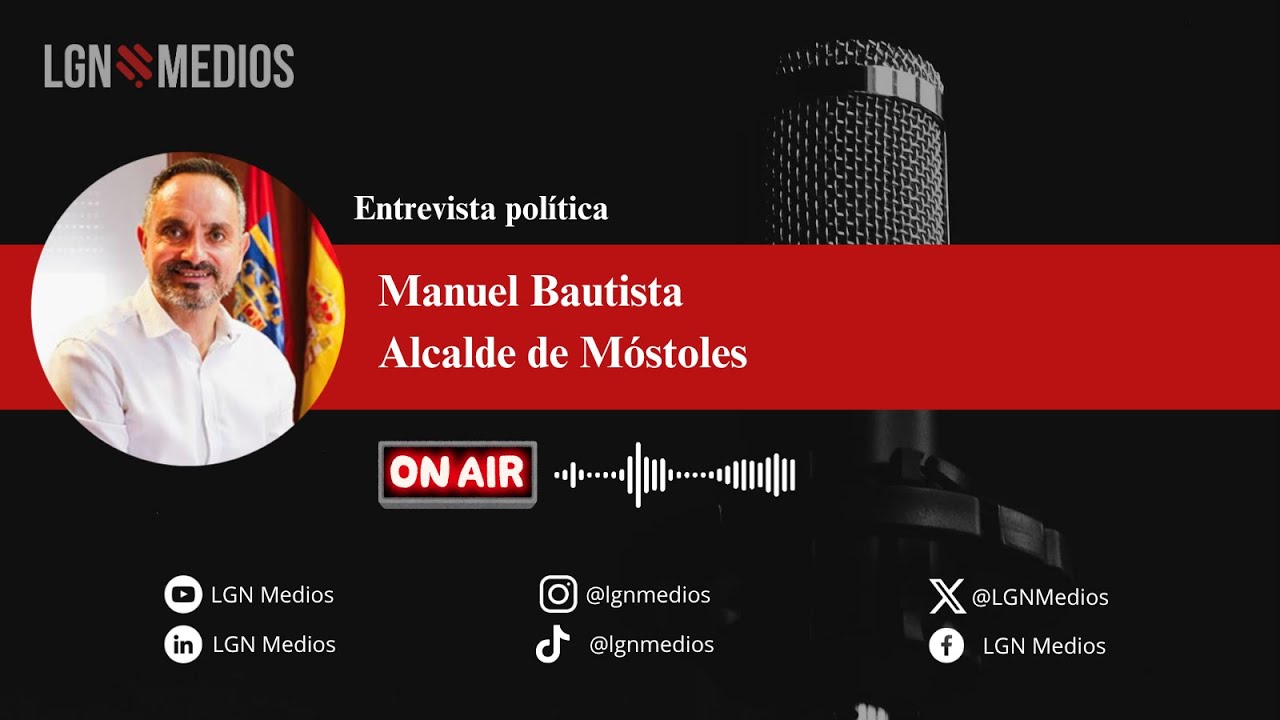 30/10/2025 ENTREVISTA A MANUEL BAUTISTA, ALCALDE DE MÓSTOLES