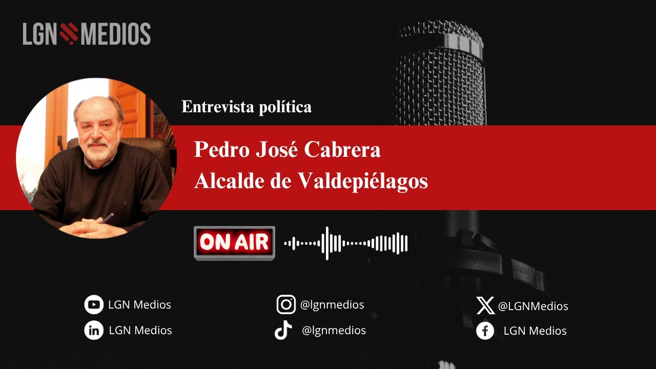 05/11/2025 ENTREVISTA A PEDRO JOSÉ CABRERA, ALCALDE DE VALDEPIÉLAGOS
