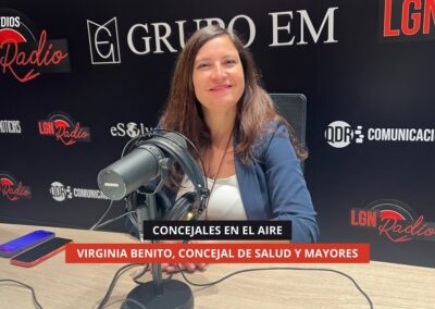 10/11/2025 – CONCEJALES EN EL AIRE – VIRGINIA BENITO, CONCEJAL DE SALUD Y MAYORES