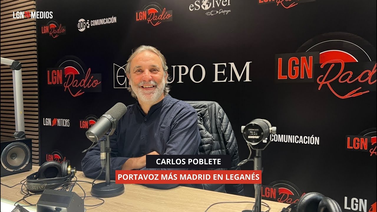 11/11/2025 - CARLOS POBLETE - PORTAVOZ MÁS MADRID, LEGANÉS