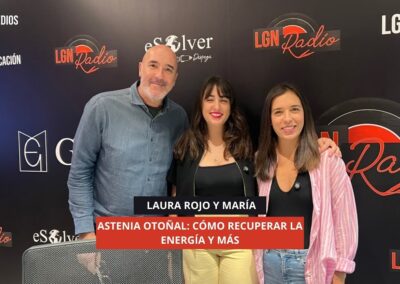 11/11/2025 – LAURA ROJO Y MARÍA NOS HABLAN DE ASTENIA OTOÑAL: CÓMO RECUPERAR LA ENERGÍA Y MÁS