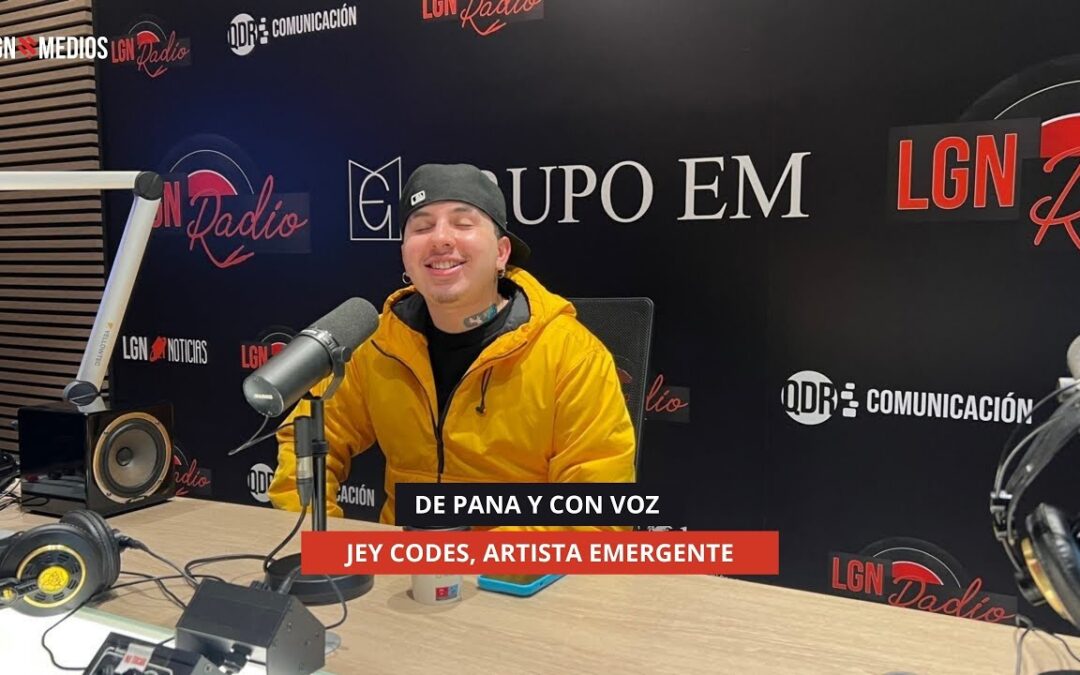12/11/2025 – DE PANA Y CON VOZ – JEY CODES, ARTISTA EMERGENTE