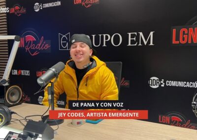 12/11/2025 – DE PANA Y CON VOZ – JEY CODES, ARTISTA EMERGENTE