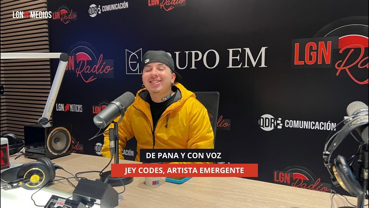 12/11/2025 - DE PANA Y CON VOZ - JEY CODES, ARTISTA EMERGENTE