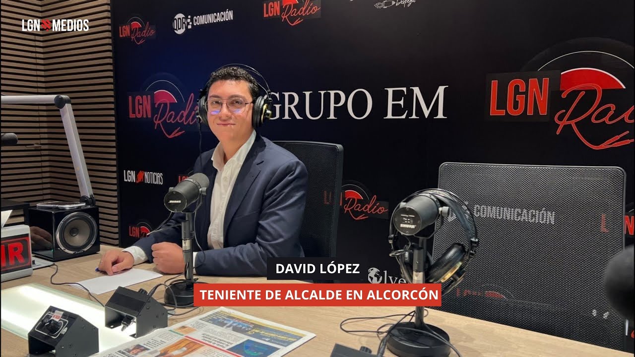 17/11/2025 - ENTREVISTA POLÍTICA - DAVID LÓPEZ, TENIENTE DE ALCALDE EN ALCORCÓN