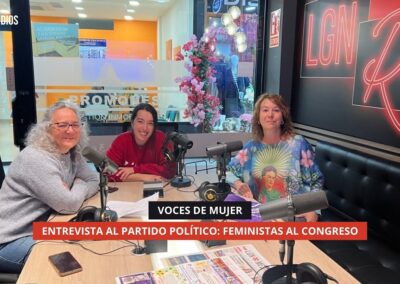 18/11/2025 – VOCES DE MUJER – ENTREVISTA AL PARTIDO POLÍTICO: FEMINISTAS AL CONGRESO