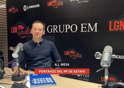 20/11/2025 – ENTREVISTA POLÍTICA – A.J. MESA, PORTAVOZ DEL PP DE GETAFE