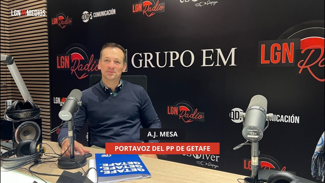 20/11/2025 - ENTREVISTA POLÍTICA - A.J. MESA, PORTAVOZ DEL PP DE GETAFE