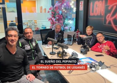 20/11/2025 – EL SUEÑO DEL PEPINITO – EL TORNEO DE FÚTBOL DE LEGANÉS