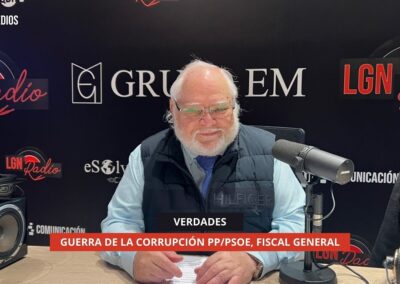 21/11/2025 – VERDADES – GUERRA DE LA CORRUPCIÓN PP/PSOE, FISCAL GENERAL