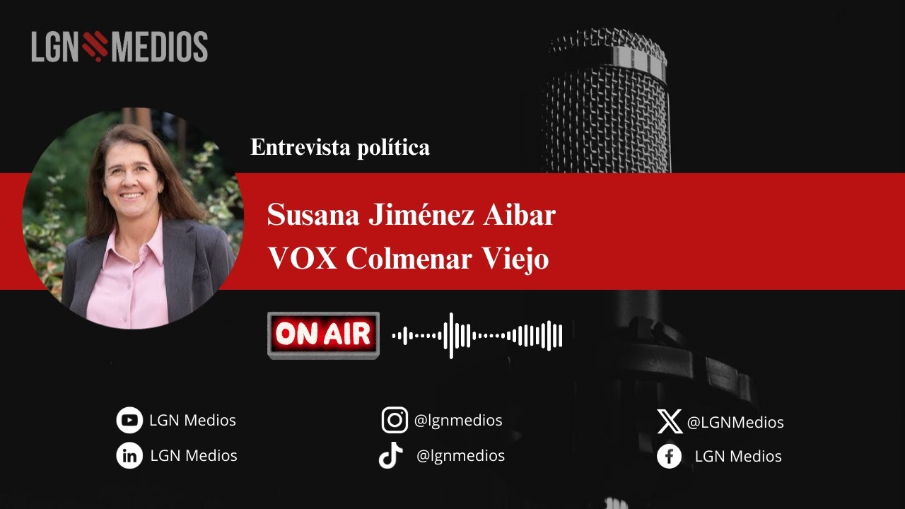 24/11/2025 ENTREVISTA A SUSANA JIMÉNEZ AIBAR, VOX COLMENAR VIEJO