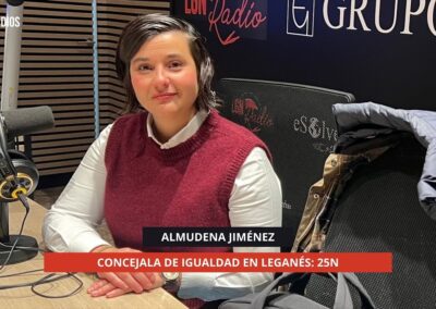 25/11/2025 – ALMUDENA JIMÉNEZ – CONCEJALA DE IGUALDAD EN LEGANÉS: 25N