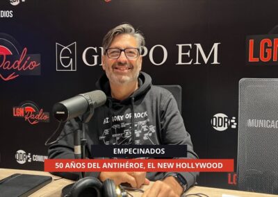25/11/2025 EMPECINADOS – 50 AÑOS DEL ANTIHÉROE, EL NEW HOLLYWOOD