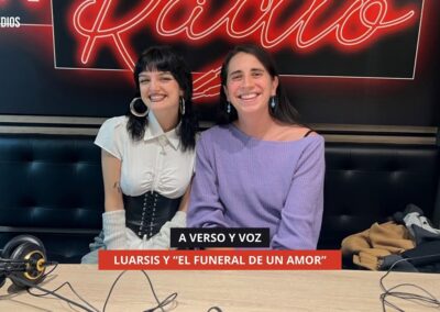 26/11/2025 – A VERSO Y VOZ – LUARSIS Y “EL FUNERAL DE UN AMOR”