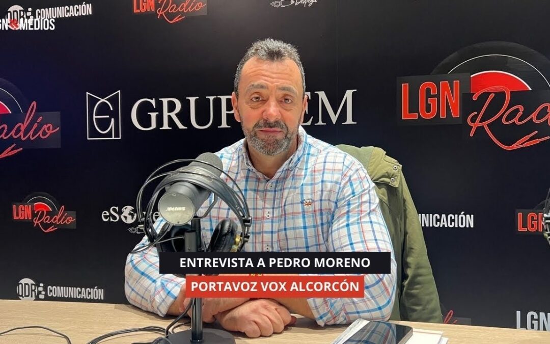 28/11/2025 ENTREVISTA A PEDRO MORENO, PORTAVOZ VOX ALCORCÓN