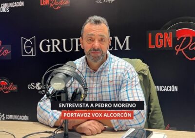 28/11/2025 ENTREVISTA A PEDRO MORENO, PORTAVOZ VOX ALCORCÓN
