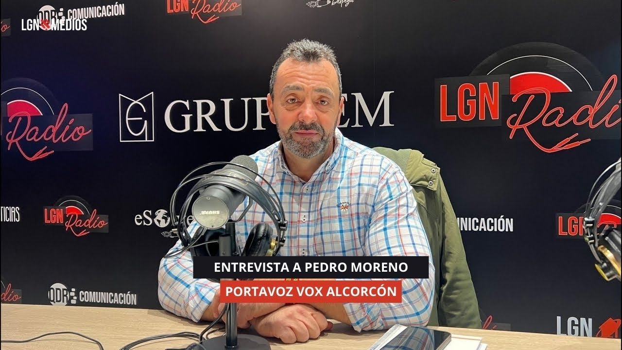 28/11/2025 ENTREVISTA A PEDRO MORENO, PORTAVOZ VOX ALCORCÓN