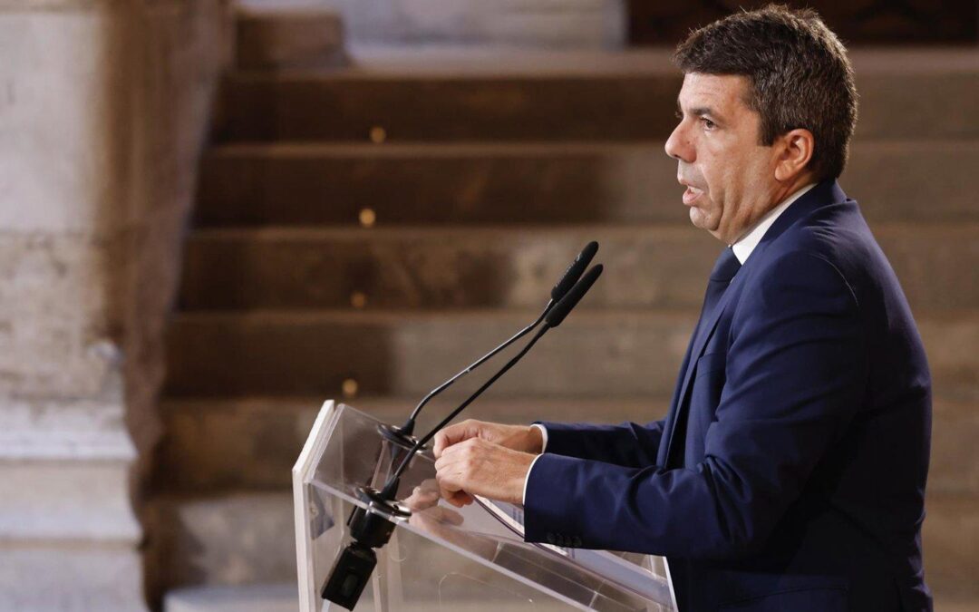 Mazón evita aclarar su actuación en la DANA y responsabiliza al Gobierno