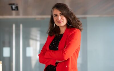 Irene de Miguel visita la Casa de Extremadura en Leganés