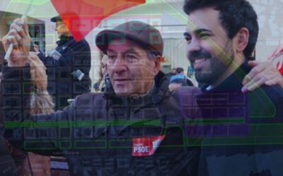 Mínima afluencia en la marcha del PSOE frente al avance del comité del nuevo desarrollo urbanístico Puerta de Madrid