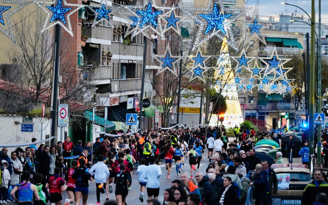 Éxito de participación en la XXXI San Silvestre mostoleña con casi 2.000 corredores