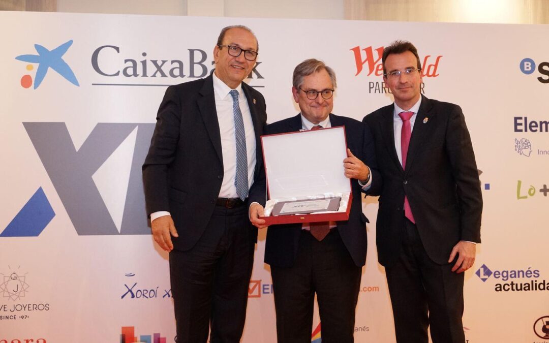 Francisco Marhuenda recibe el XIV Premio Ciudad de Leganés