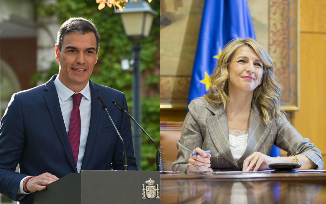 Sánchez confirma una reunión con Yolanda Díaz y descarta deslealtad por pedir cambios en el Gobierno
