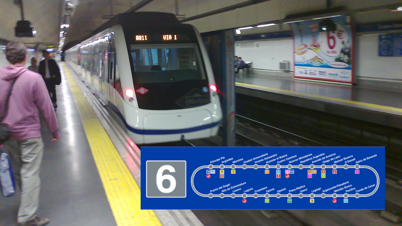 La línea 6 del Metro de Madrid recupera el servicio completo tras meses de obras La línea 6 del Metro de Madrid recupera el servicio completo tras meses de obras