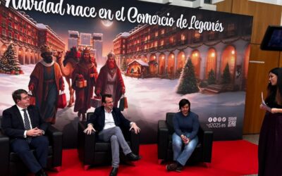 Leganés presenta su campaña navideña con el primer Belén de Playmobil gigante del mundo