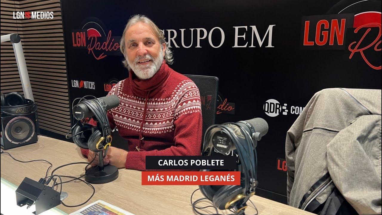 01/12/2025 - CARLOS POBLETE - PORTAVOZ MÁS MADRID LEGANÉS