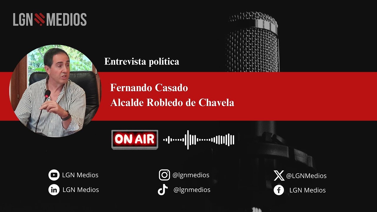 02/11/2025 ENTREVISTA A FERNANDO CASADO, ALCALDE DE ROBLEDO DE CHAVELA