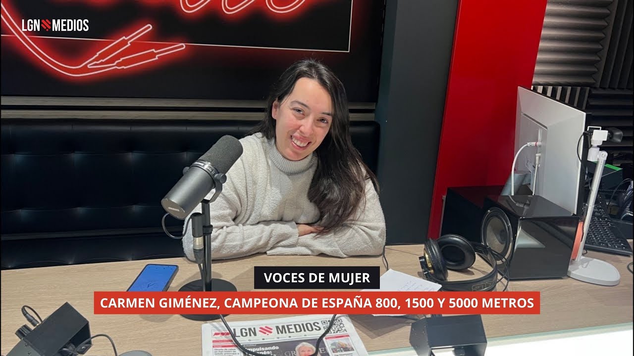 02/12/2025 - VOCES DE MUJER - CARMEN GIMÉNEZ, CAMPEONA DE ESPAÑA 800, 1500 y 5000 METROS
