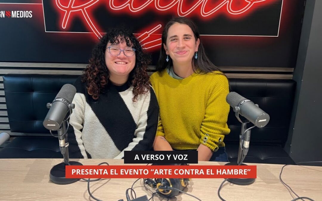 03/12/2025 – A VERSO Y VOZ – PRESENTA EL EVENTO “ARTE CONTRA EL HAMBRE”