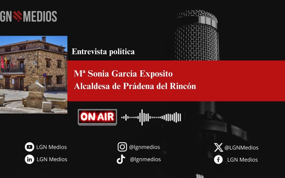 04/12/2025 ENTREVISTA A SONIA GARCÍA EXPÓSITO, ALCALDESA DE PRÁDENA DEL RINCÓN