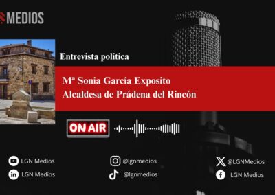 04/12/2025 ENTREVISTA A SONIA GARCÍA EXPÓSITO, ALCALDESA DE PRÁDENA DEL RINCÓN