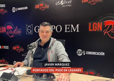 04/12/2025 JAVIER MÁRQUEZ, PORTAVOZ DEL PSOE LEGANÉS