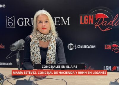 05/12/2025 – CONCEJALES EN EL AIRE – MARÍA ESTÉVEZ, CONCEJAL DE HACIENDA Y RRHH EN LEGANÉS
