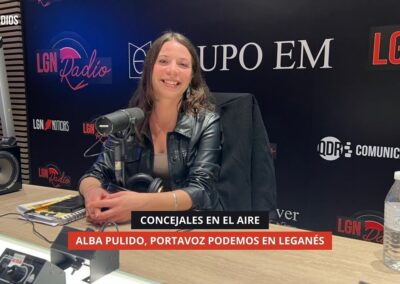 09/12/2025 – CONCEJALES EN EL AIRE – ALBA PULIDO, PORTAVOZ PODEMOS EN LEGANÉS