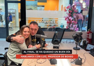 09/12/2025 – AL FINAL, SE HA QUEDAO UN BUEN DÍA – HABLAMOS CON LUIS, PROFESOR DE BOXEO