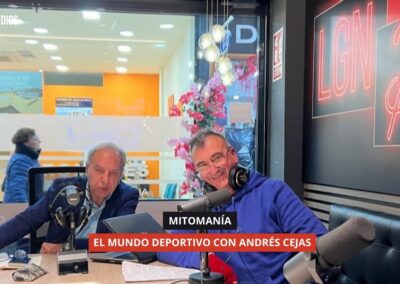 18/12/2025 – MITOMANÍA – EL MUNDO DEPORTIVO CON ANDRÉS CEJAS