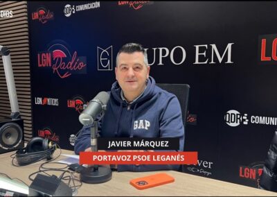 23/12/2025 – JAVIER MÁRQUEZ – PORTAVOZ PSOE LEGANÉS