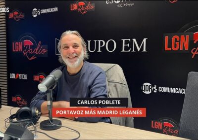 23/12/2025 – CARLOS POBLETE – PORTAVOZ MÁS MADRID, LEGANÉS