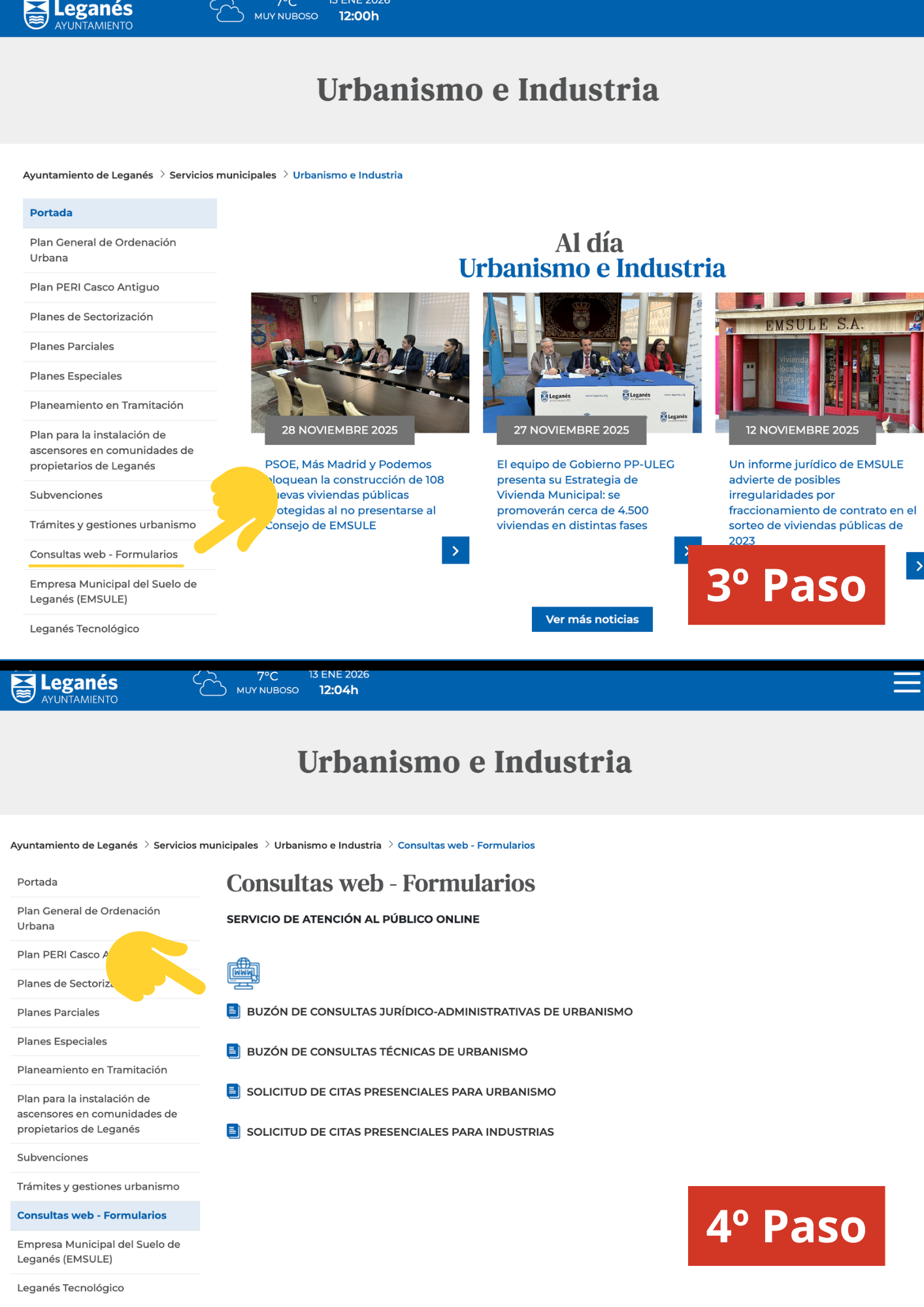 Conseguir una cita presencial: el paso a paso