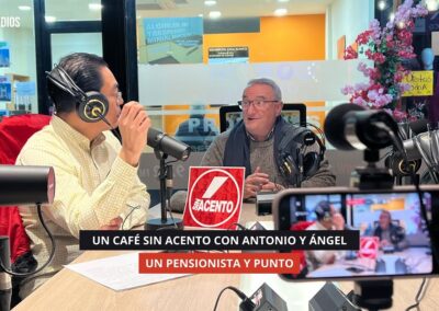 12/01/2026 – UN CAFÉ SIN ACENTO CON ANTONIO Y ÁNGEL – UN PENSIONISTA Y PUNTO