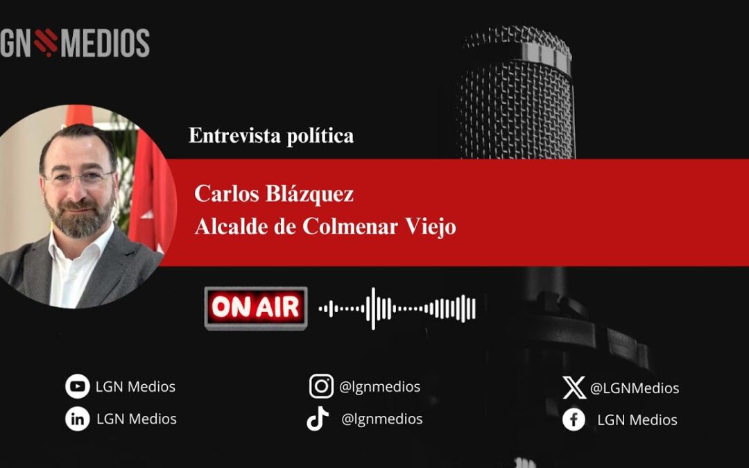20/01/2026 ENTREVISTA POLÍTICA A CARLOS BLÁZQUEZ, ALCALDE DE COLMENAR VIEJO