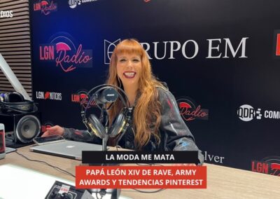 16/01/2026 LA MODA ME MATA – PAPÁ LEÓN XIV DE RAVE, ARMY AWARDS Y TENDENCIAS PINTEREST