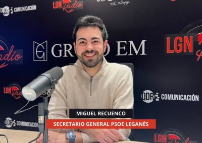 19/01/2026 – MIGUEL RECUENCO – SECRETARIO GENERAL DEL PSOE EN LEGANÉS