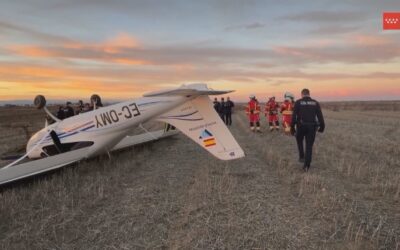 Avioneta sufre aterrizaje forzoso en Leganés sin víctimas